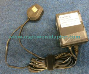 New Dymo 4000 UK 3 Pin Plug AC Power Supply Adapter 10 Watt 6 Volts 1.5 Amps